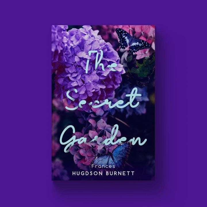 The Secret Garden e-book cover design