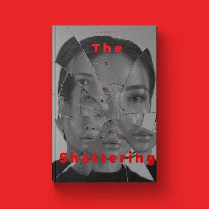 The Shattering e-book cover design